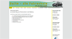 Desktop Screenshot of fahrschule-selim.de